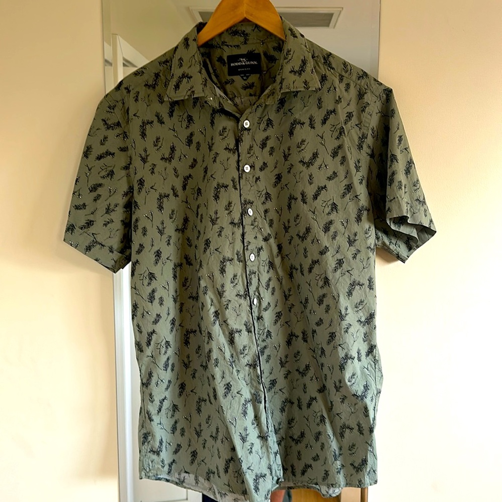 Rodd & Gunn green XL short sleeve button up